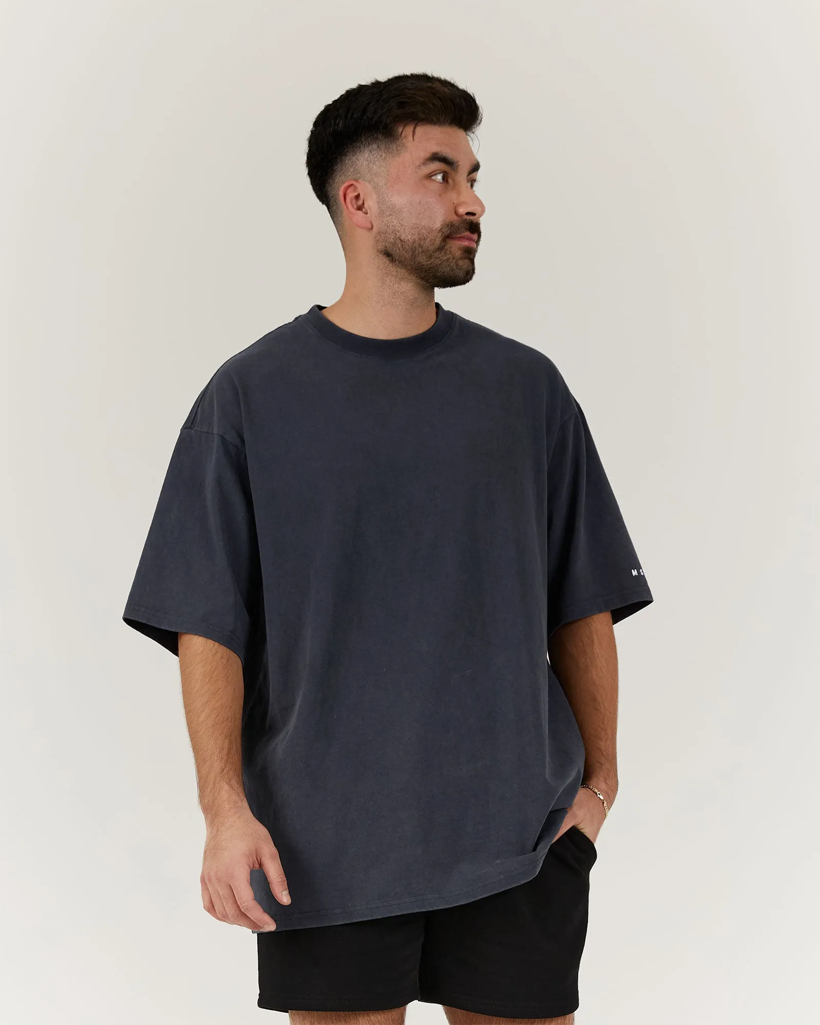 TIMELESS TEE - FADED SLATE