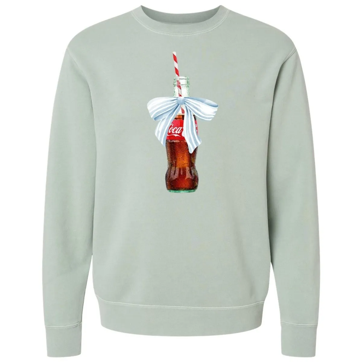 'Vintage Soda With Bow' Cozy Crew