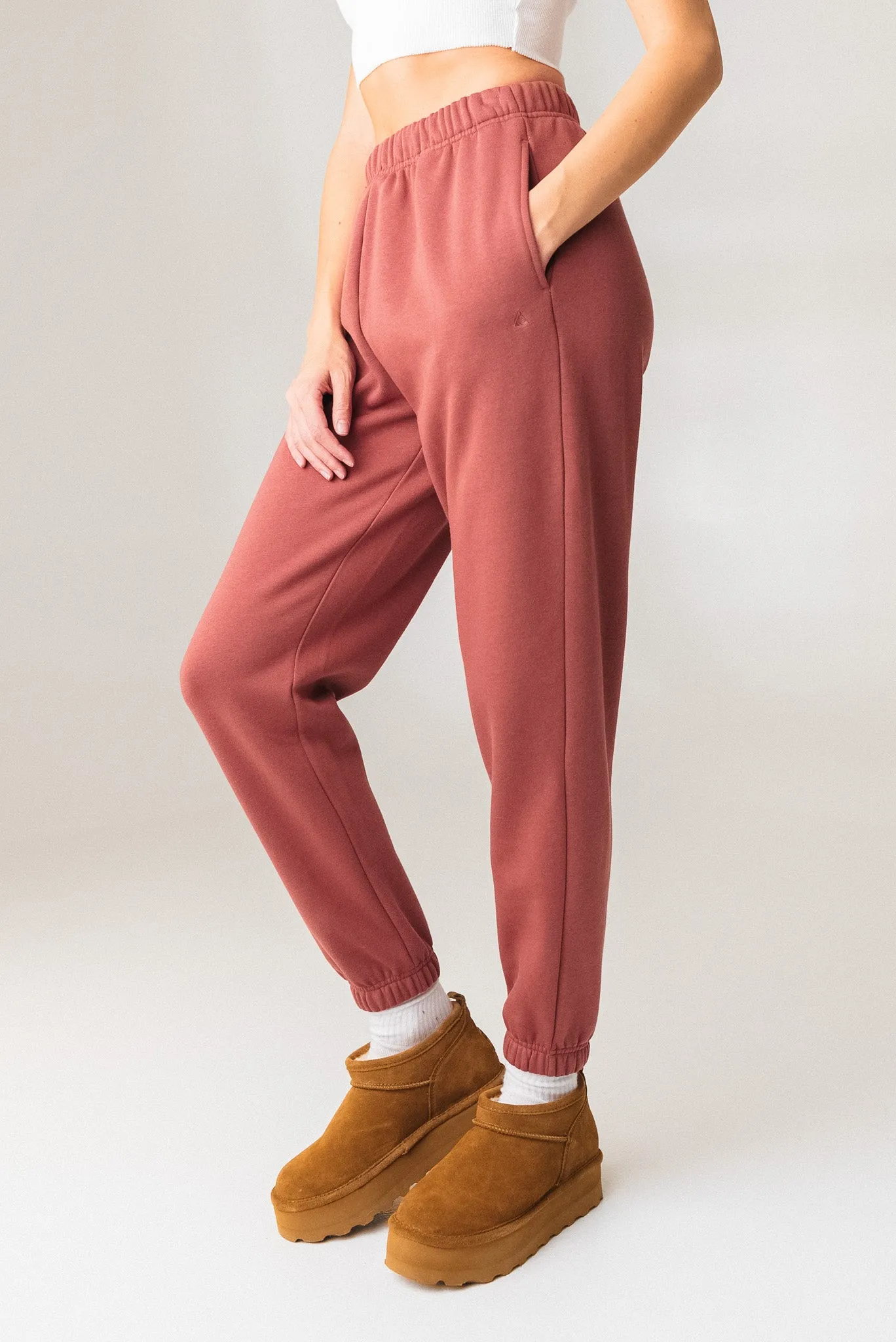 Vitality Uni Cozy Jogger - Rosewood