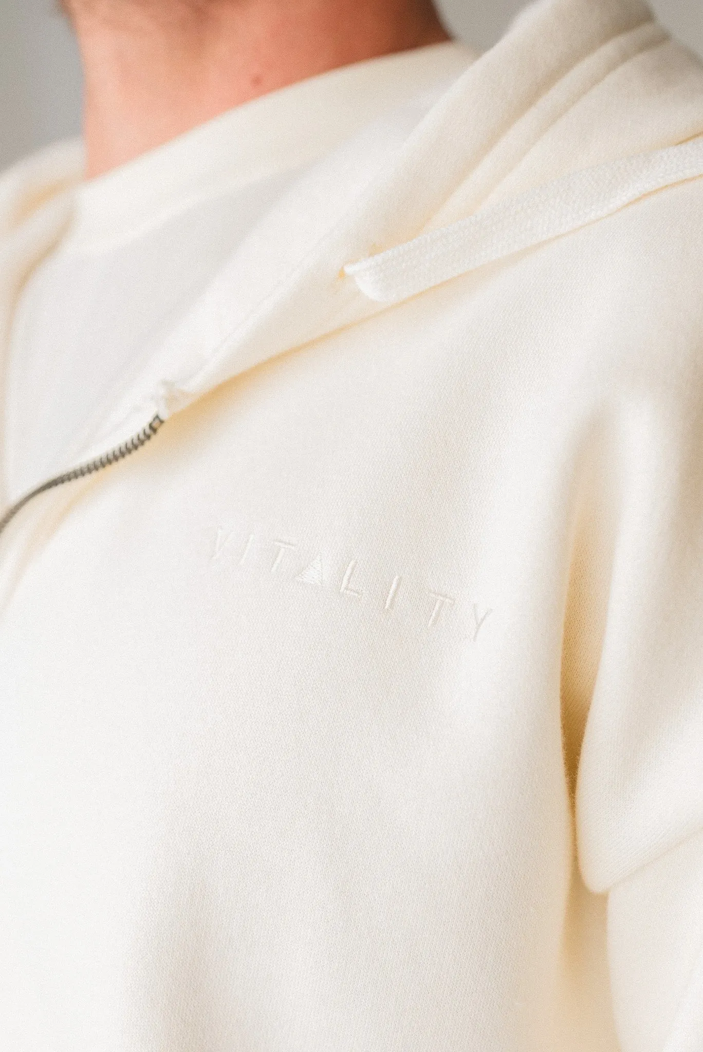 Vitality Uni Cozy Zip - Oat