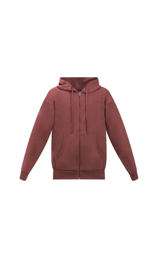 Vitality Uni Cozy Zip - Rosewood