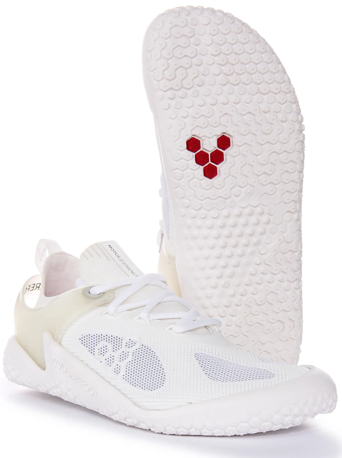 Vivobarefoot Motus Strength In White For Men