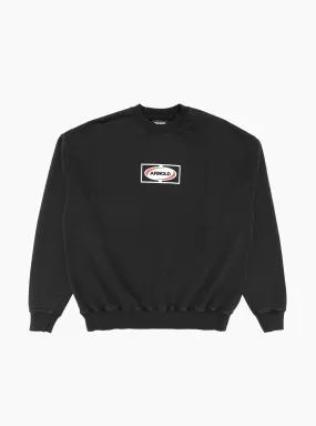 Welding Multi Logo Sweatshirt Faded Black