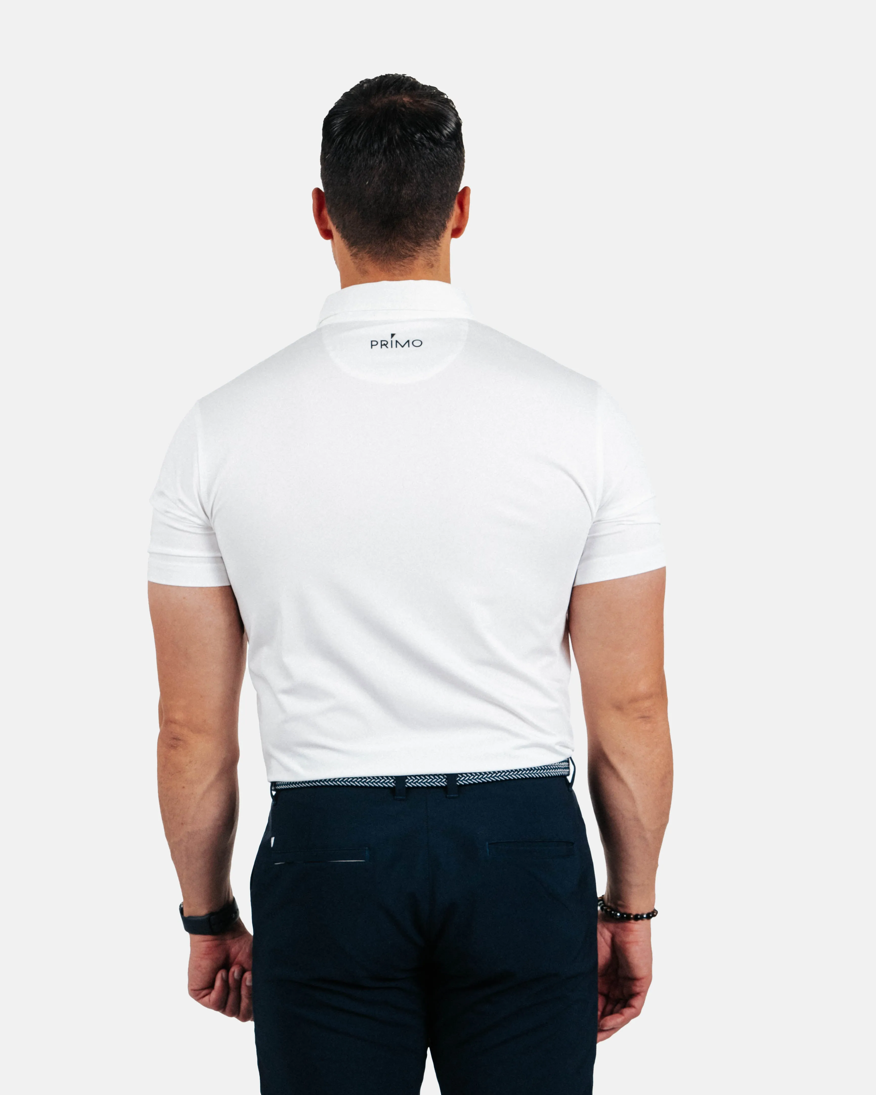 White Classic Polo