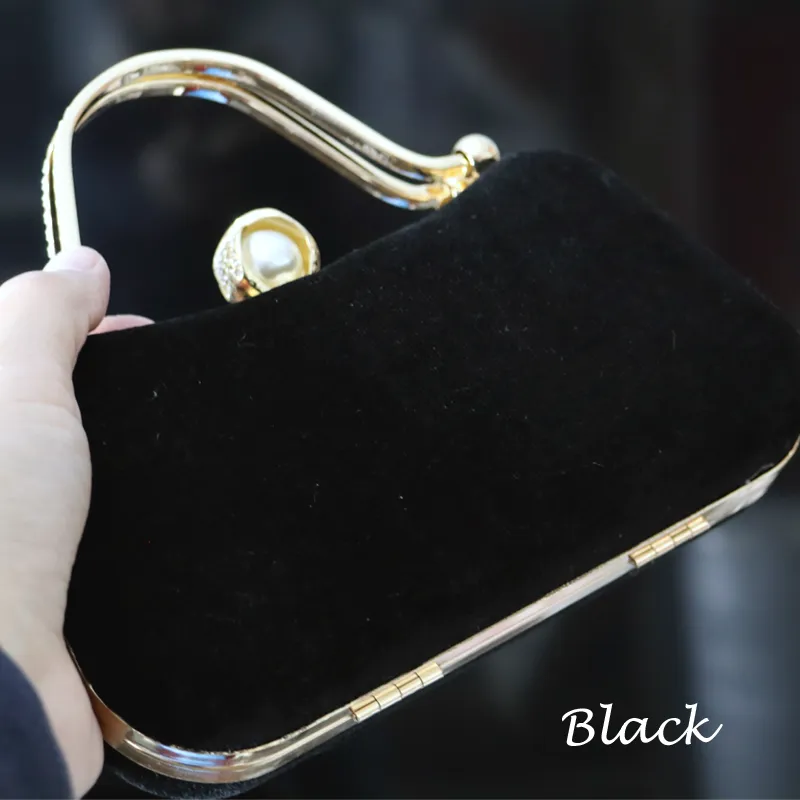 Woman Evening Jewel Clutch Ceremony Elegant Party Bag