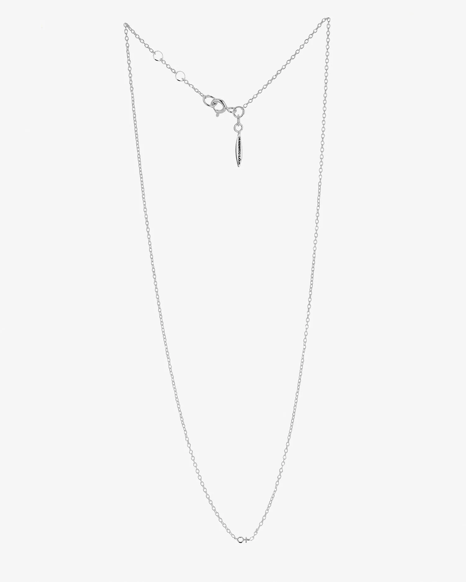 Women Unite drop necklace silver